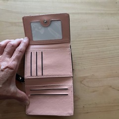 ハート💗柄の財布・美品の画像