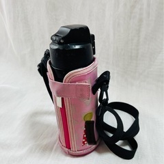 ミニーマウス 子ども用水筒 ピンクの画像