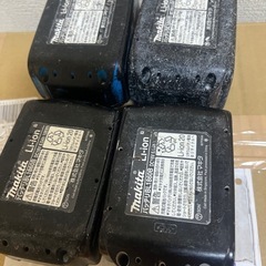 Makita 18V リチウムイオンバッテリー 6.0Ah 4個セットの画像