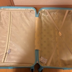 超軽量スーツケースTSAロック機内持ち込みファスナータイプダイヤル式の画像