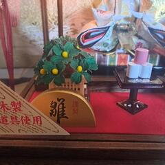 綺麗美品　アクリルケース　ひな人形の画像