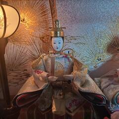 綺麗美品　アクリルケース　ひな人形の画像