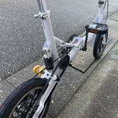 最小　折りたたみ自転車の画像