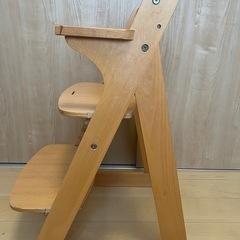 カトージ　木製ハイチェアの画像