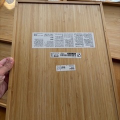 IKEAの盆トレー４枚セット➕
の画像