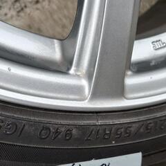 17インチアルミ　スタッドレス4本セットの画像