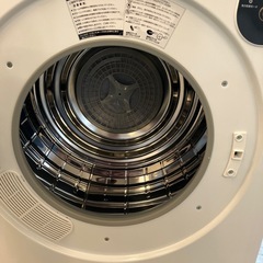 K2508-125 オリエンタル・スタンダード・ジャパン 小型衣類乾燥機 6kg ES294689AAA 2022年製 動作確認済み ホース付き キズ汚れ有りの画像