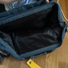 リュック　ガバッと開きますの画像