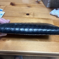 ボッテガ長財布黒の画像