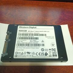 ウエスタンデジタル　ブルー　500GB  （中古）の画像