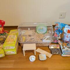 ハムスターケージ 飼育セットの画像