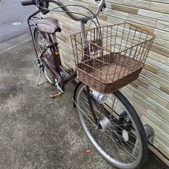 中古自転車 6段変速 26インチ LEDオートライト 軽整備済み 防犯登録対応 町田市 相模原市 MM813の画像