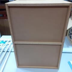 ノーブランドパルプボード二段BOX(ベージュ)の画像