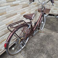 中古自転車 6段変速 26インチ LEDオートライト 軽整備済み 防犯登録対応 町田市 相模原市 MM813の画像