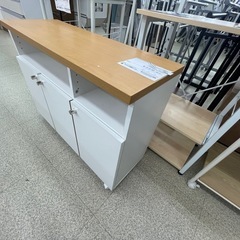 リユースのサカイ東金店 キャスター付きキッチン収納 TJ13808の画像