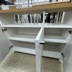 リユースのサカイ東金店 キャスター付きキッチン収納 TJ13808の画像