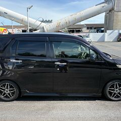 個人売買！【車検R8/12まで・ターボ・無限スポイラー付】ホンダ N-WGNカスタム 車高調＆社外アルミ！178,000円・即日OKの画像