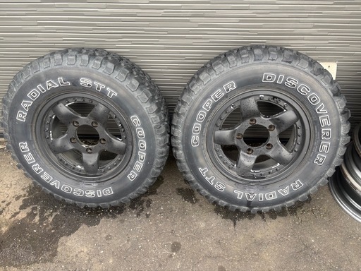 決まりました
ジムニータイヤホイール4本セット