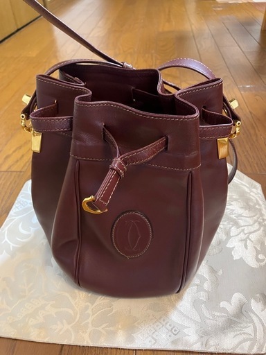 カルティエ巾着バックマストライン