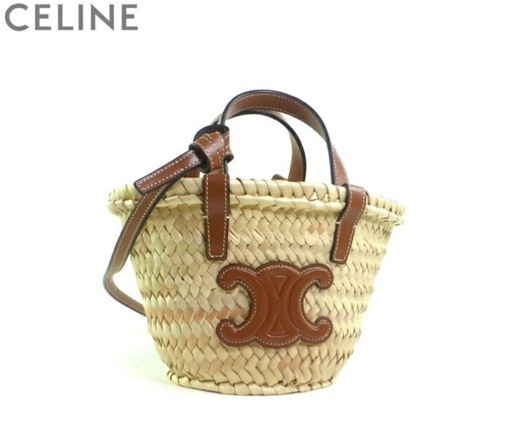 【正規品】　セリーヌ　ミニトリオンフ　パニエ