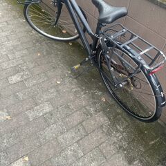 リサイクルショップどりーむ荒田店　No429 自転車　少し訳アリ　OFFICEPRESS　CM　２８インチ　ギア７段変速　軽量アルミフレームの画像