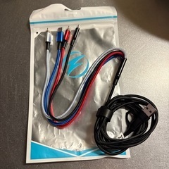 6-in-1 マルチ充電ケーブル　新品　iPhone充電　pc充電　充電ケーブルの画像