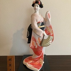博多人形・ガラスケース付きの画像