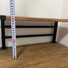 ② 美品 木目調 机と椅子セット 学習机 パソコンデスクの画像
