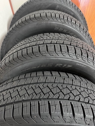 ICE ASIMMETRICO スタッドレス 17インチ 4本PCD108 PIRELLI ICE ASIMMETRICO PLUS 225/45R17】スタッドレス