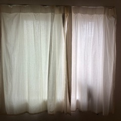 カーテンとレース３種類の画像