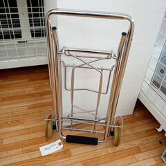 【リユースのサカイ八街店】★ジモティ割あり★ キャリーカート　シルバー　クリーニング済　YJ7293の画像
