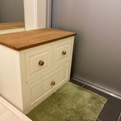 サリュ ドレッサーボックス（チェストおまけ付き）の画像