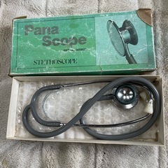 昔の聴診器の画像