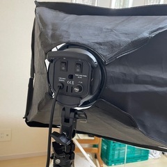 
写真撮影用照明 ソフトボックス+三脚スタンドセットの画像