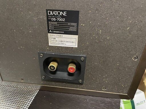 DIATONE DS-700Zペア 改造動作品 スタンドつき