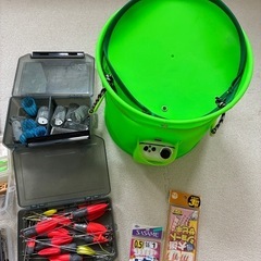 釣具仕掛け美品アジバッカンポンプ付きの画像