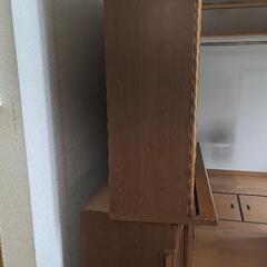 高級食器棚　大川家具の画像