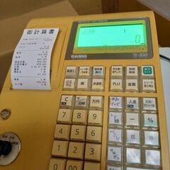 カシオ　レジスターの画像