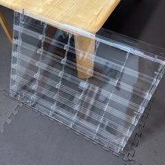 Nゲージ鉄道模型用アクリルディスプレイケースの画像