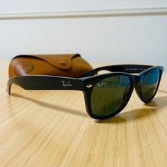 【超美品】Ray-Ban NEW WAYFARER 専用ケース・専用クロス付属の画像