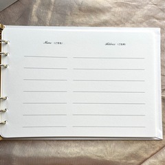 【美品】芳名帳 記名帳 ゲストブックの画像
