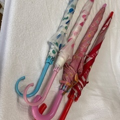 女児用傘4本セットの画像