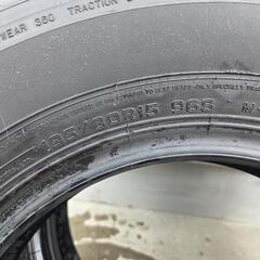 値下げ【バリ溝】2022年製  195/80R15の画像
