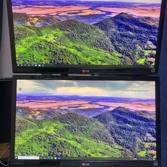 LG モニター2台　　の画像