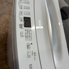 【2025年】Haier ハイアール 全自動電気洗濯機 縦型 JW-U55MK 5.5kg /ホワイトの画像