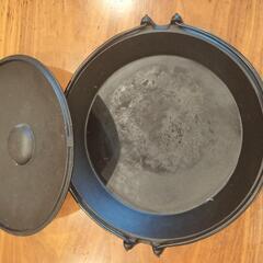【美品】すき焼き鍋 IWACHU岩鋳 南部鉄器の画像