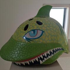 子供　面白い恐竜ヘルメットの画像