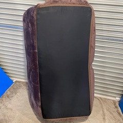 美品 2人掛け ローソファー  ベロアの画像