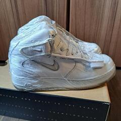 27cm NIKE エアフォース1 ミッド　ジュエル ホワイトの画像