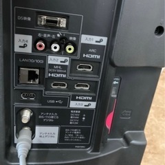 シャープ 40V型 フルハイビジョン 液晶テレビ ブラック AQUOS LC-40J9   リサイクルショップ宮崎屋　佐土原店　25.8.11Fの画像